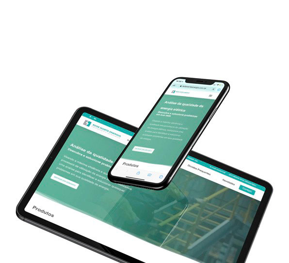 Desenvolviemnto de sites responsivos, loja online, portfolios e muito mais.